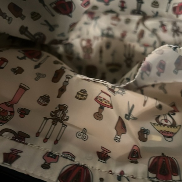 Lvtree tote  blue and pink with surfboards - Picture 6 of 10